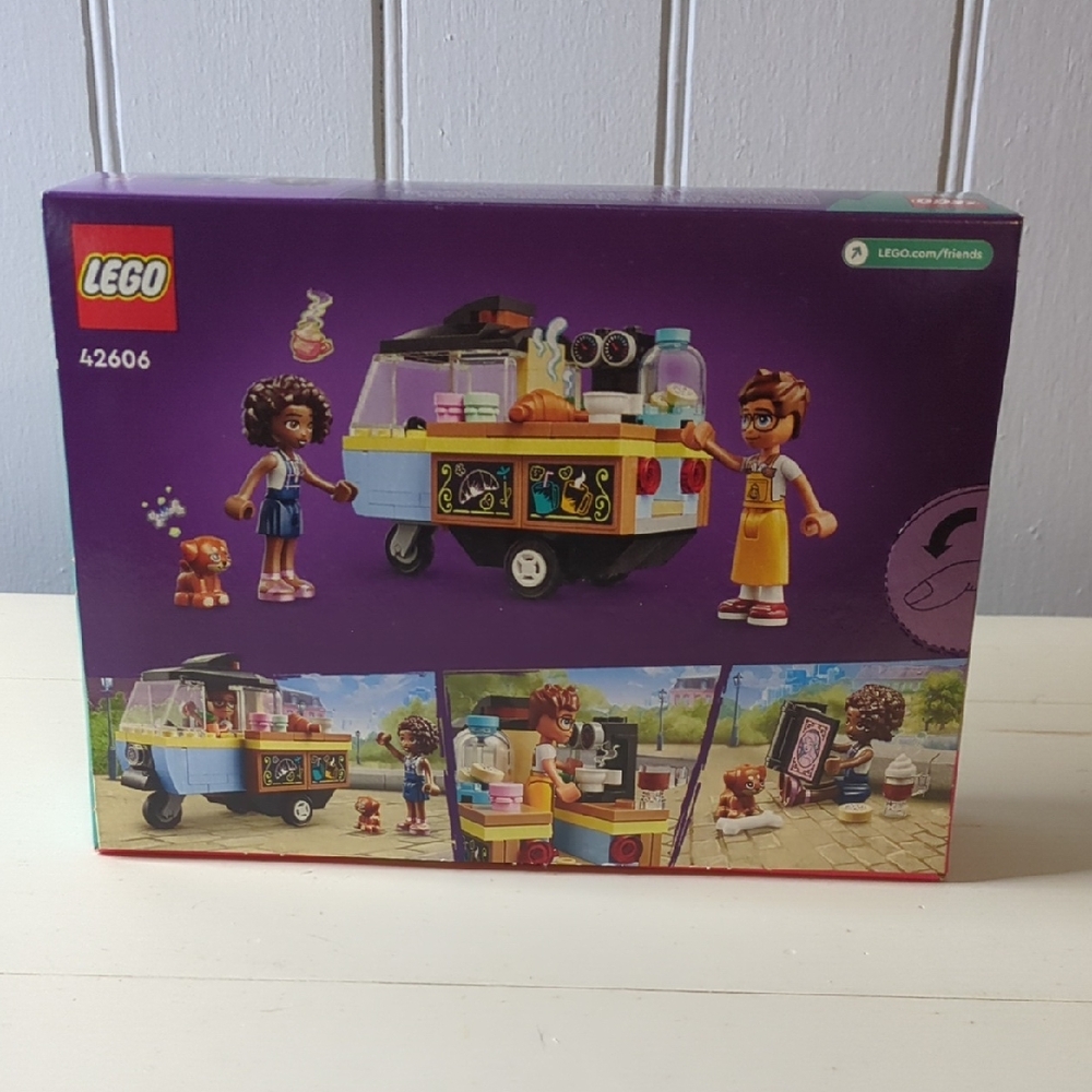 LEGO Friends Ice Cream Cart Set - Purple, Blue, Yellow